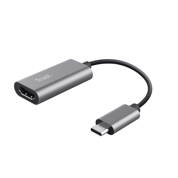 Trust Adaptador USB-C a HDMI Ultra HD 4K 23774