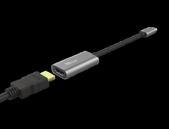 Trust adaptador USB-C a HDMI  Ultra HD 4K multicanal - 23774