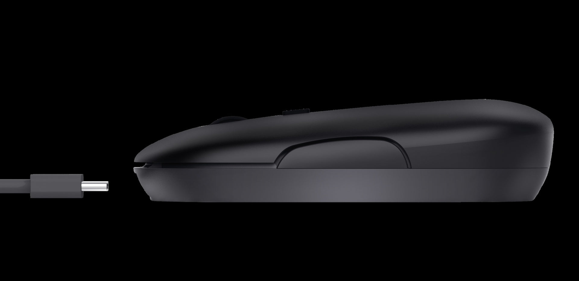 Trust Mouse Recargable Inalambrico Silencioso Color Negro - 24059