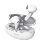 Trust Audífonos Bluetooth Intraurales Blanco Cancelación Ruido 25173