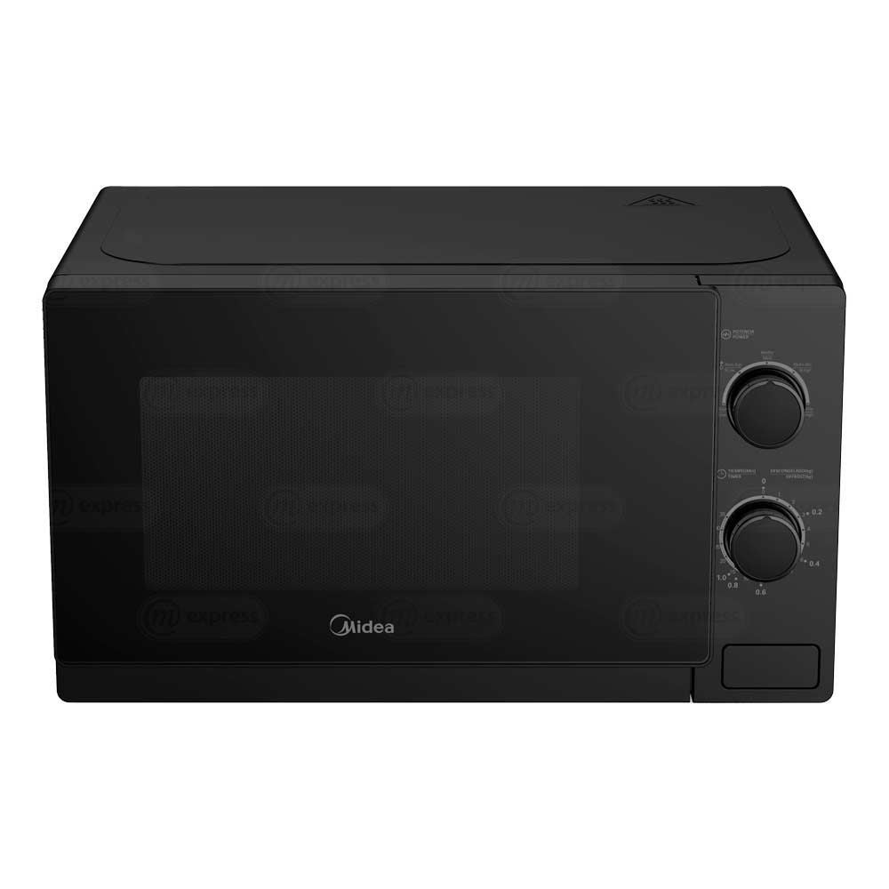 Midea microondas 0,7 pc puerta negra gabinete negro MMDP07S2BM Imagen principal del producto