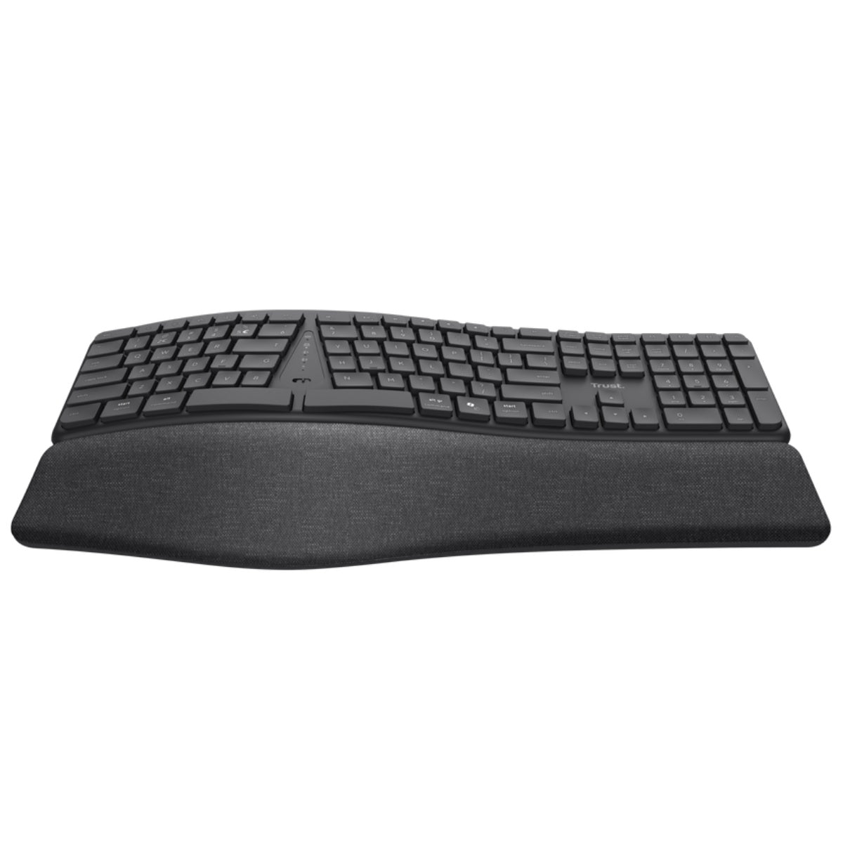 Trust keyra teclado inalambrico multidispositivo ergonomico ES - 25704