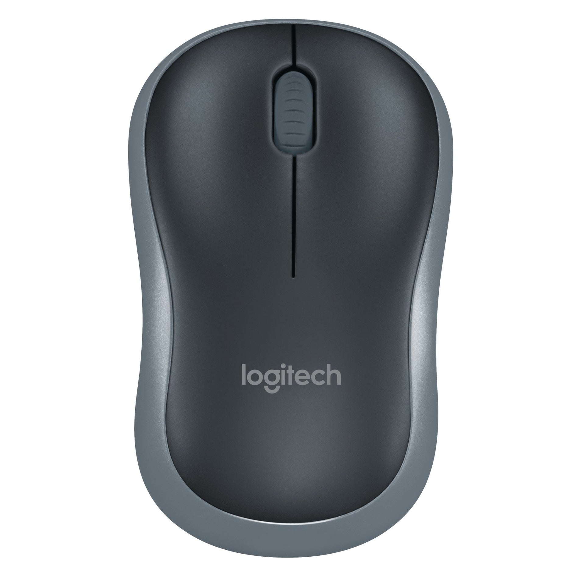 Logitech mouse inalambrico M185 negro plateado 1000 dpi