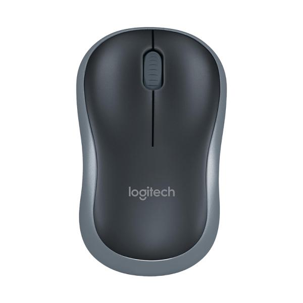 Mouse Logitech M185 Inalámbrico 2.4 Ghz 1000 Dpi 910-002225 - Negro / Plateado
