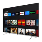 JVC televisor ISDBT 86" QLED 4K Frameless con google TV OS - LT-86KB738