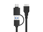 Encapsulador USB 3.0 a Sata 2.5 HDD OTN-UHD1 Onten
