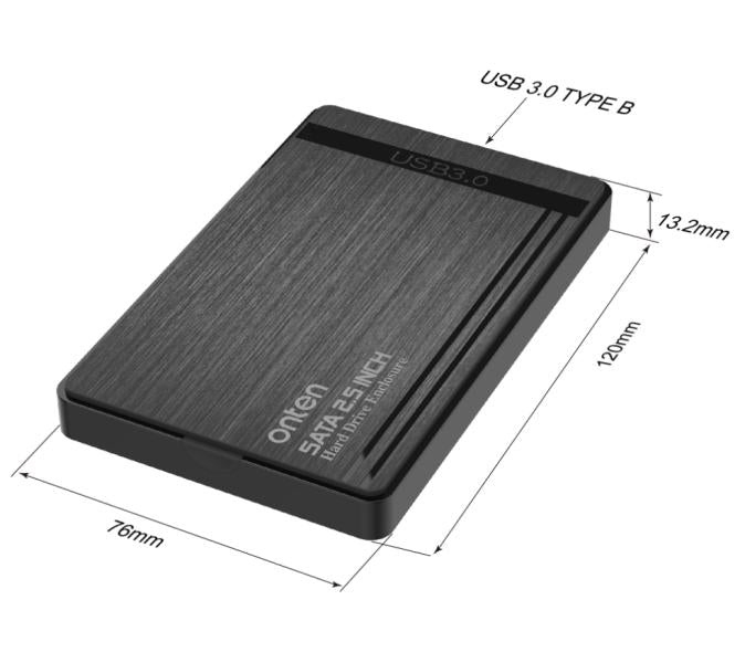 Encapsulador USB 3.0 a Sata 2.5 HDD OTN-UHD1 Onten