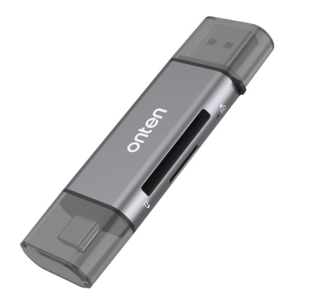 Lector Memoria USB Tipo C y Tipo a OTN-CR531A Onten