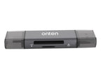 Lector Memoria USB Tipo C y Tipo a OTN-CR531A Onten