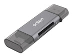 Lector Memoria USB Tipo C y Tipo a OTN-CR531A Onten