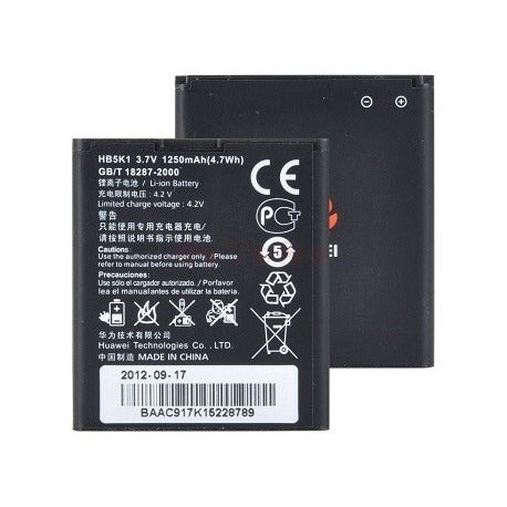 Repuesto BATERIA HUAWEI HB5K1 Y200 U8650 U8850 C8650 M865 U8665