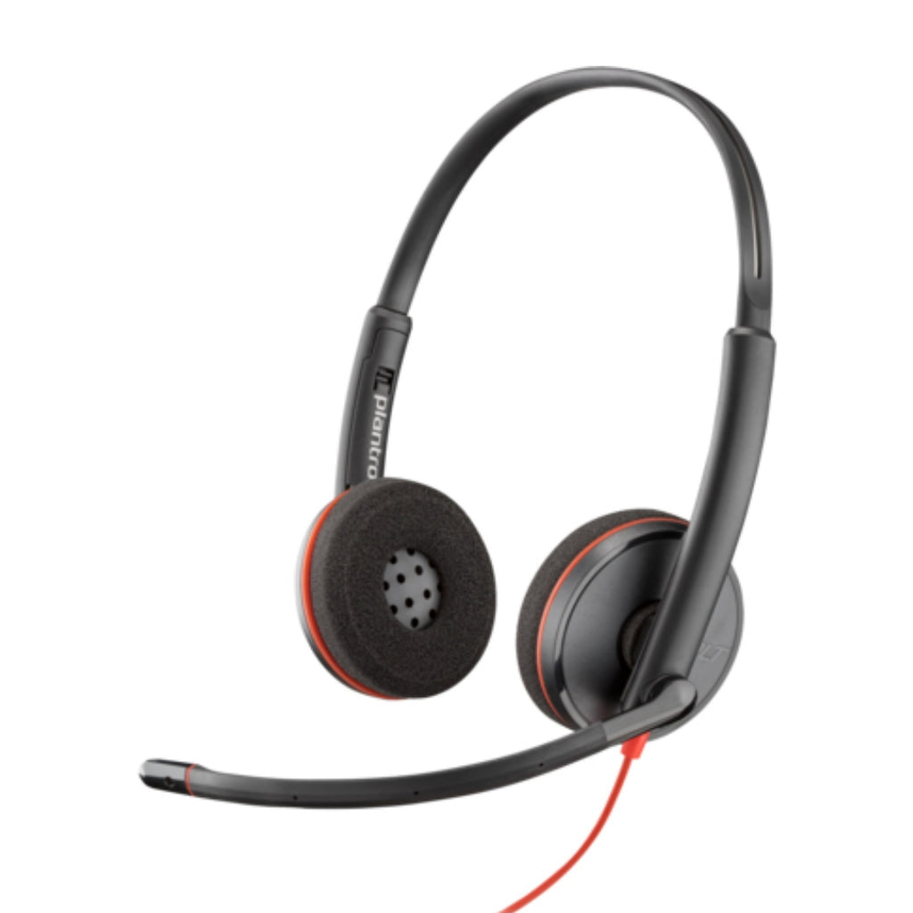Poly headset cableado stereo USB-C blackwire 3220