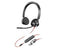 Poly Blackwire 3325 Auricular Stereo Microsoft USB