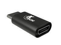 Xtech adaptador USB-C a micro-usb b negro Imagen secundaria del producto