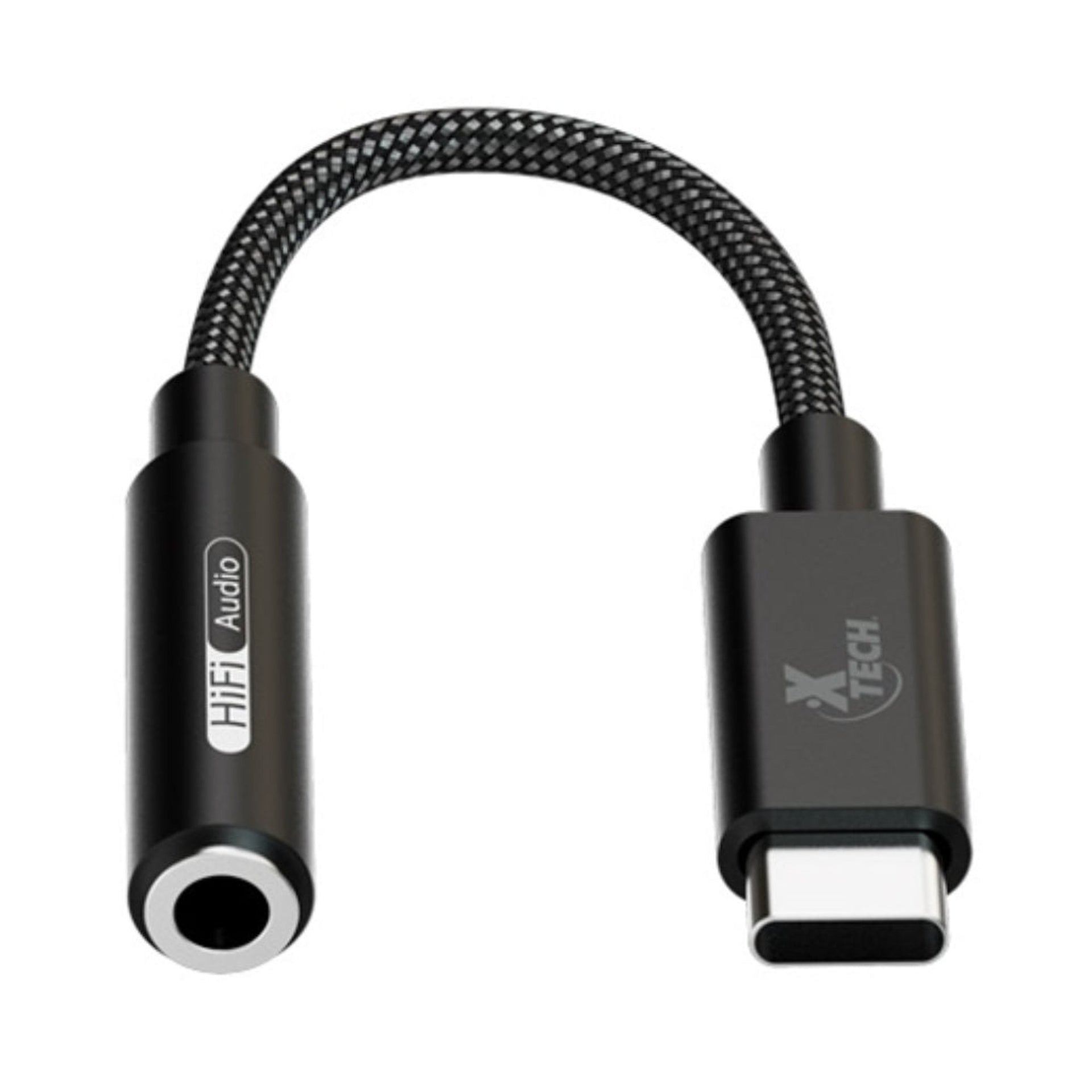 Xtech Adaptador USB-C a Jack 3.5mm Negro XTC-509 Imagen principal del producto