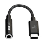 Xtech Adaptador USB-C a Jack 3.5mm Negro XTC-509