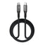 Klip Xtreme Cable USB-C a USB-C Trenzado 3m 60W Negro
