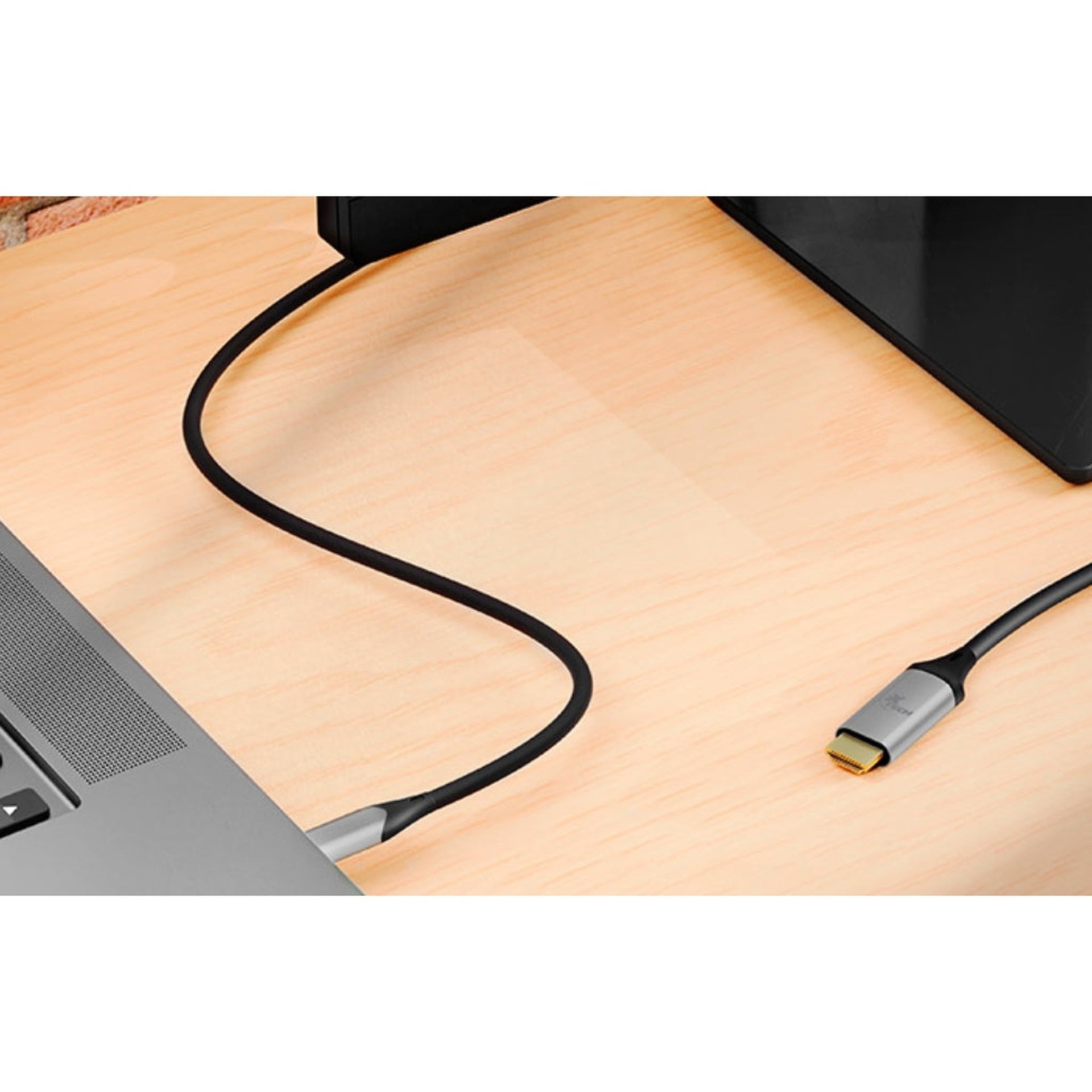 Xtech Cable USB-C a HDMI 1.8m Negro/Plata XTC-546 Imagen principal del producto
