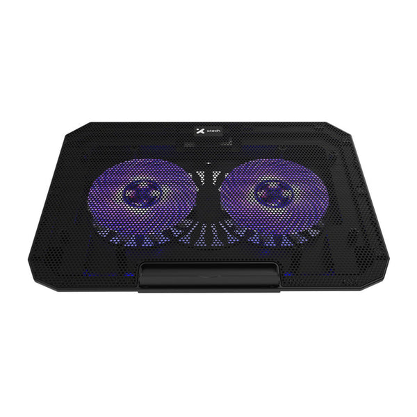 Xtech Notebook Stand 15.6" Negro con LED Azul XTA-156