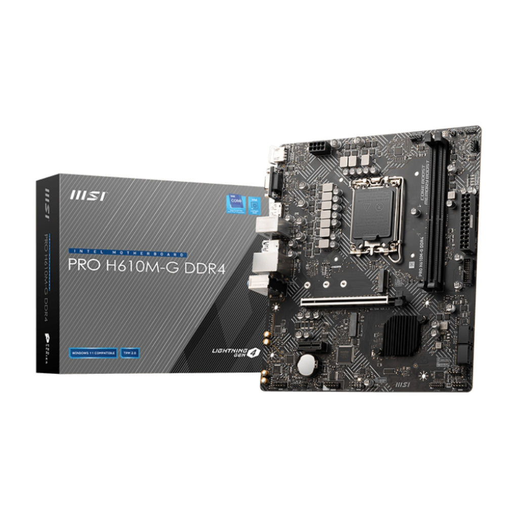 MSI H610M-A PRO Motherboard Micro ATX LGA1700