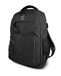 Laptop mochila Klip Xtreme para portátil 15.6 pulgadas poliéster negro KNB-577BK Imagen secundaria del producto