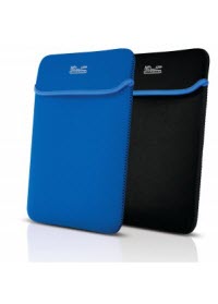 Klip Xtreme Funda Reversible Para Notebook 15.6" Negro Azul Neoprene