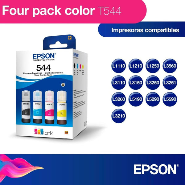 Epson T544520-4P ink tank set L1110 color