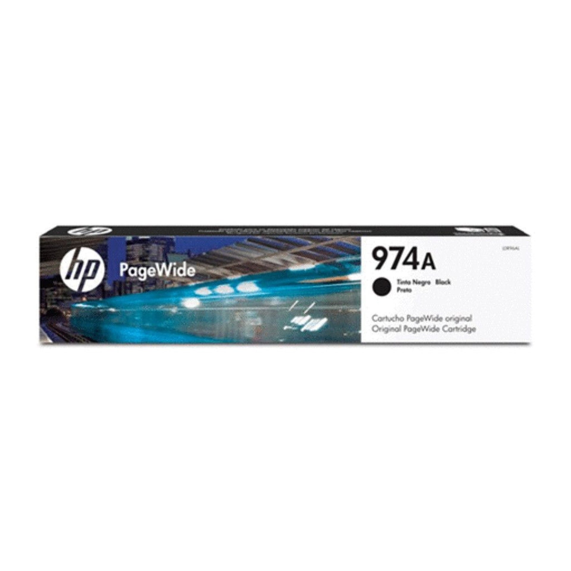 HP 974A cartucho de tinta negra L0R96AL pagewide