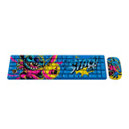 Xtech Kit Teclado y Mouse Inalámbrico Stitch Disney