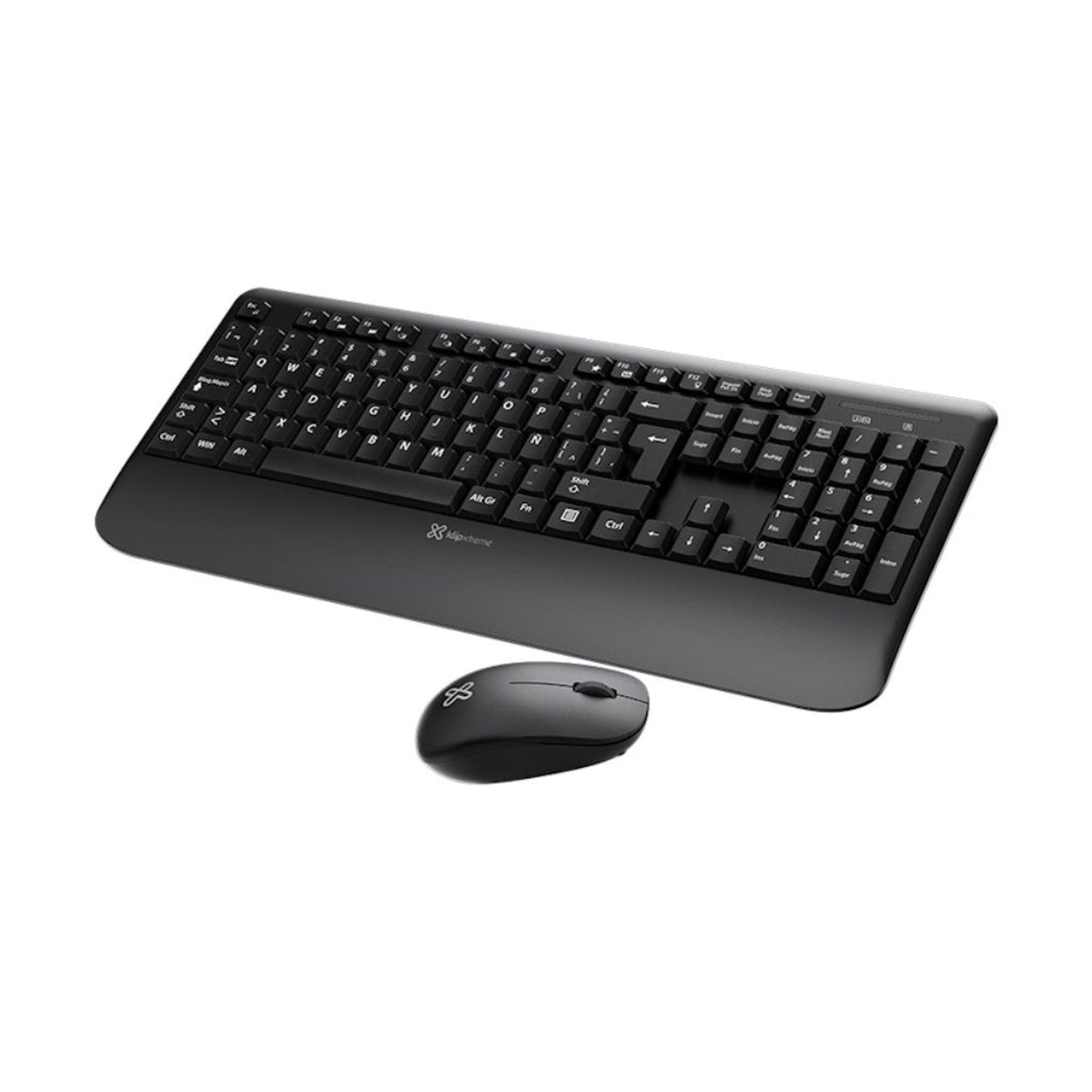 Klip Xtreme KCK-300S combo teclado inalámbrico con reposamuñecas español Imagen principal del producto