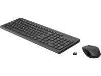 HP Combo Teclado y Ratón Inalámbrico Español Negro 2V9E6AA#ABM