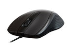 Xtech Mouse XTM-206 Wired USB Negro Ambidextrous 3 Botones 1200 dpi