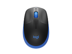 Logitech M190 Ratón Óptico Inalámbrico USB Azul