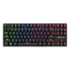 Teclado Gaming Sharkoon Purewriter Mecánico Switch Rojo Inglés