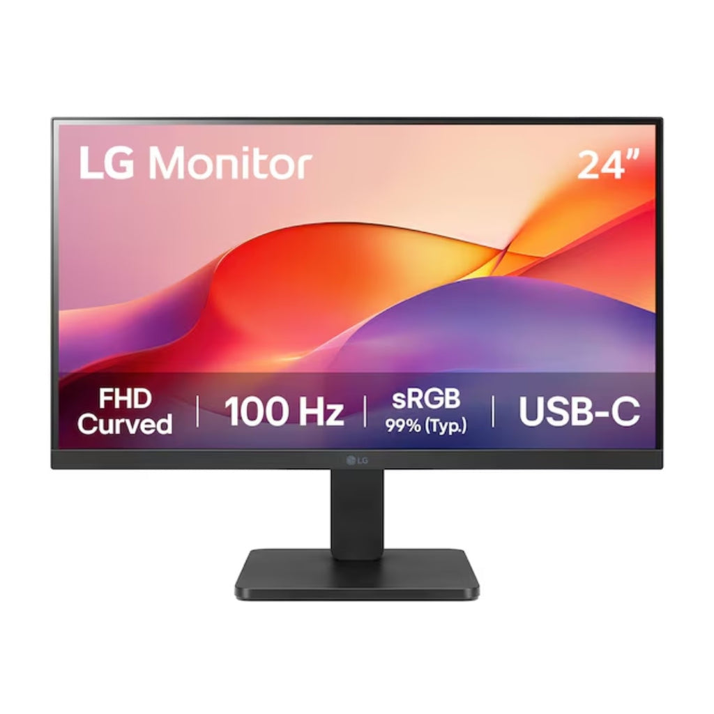 LG Monitor 24U421A-B 23.8" Curved VA Full HD USB-C
