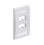 Panduit Placa Frontal 4 Puertos Minicomm Blanco CFPL4WHY