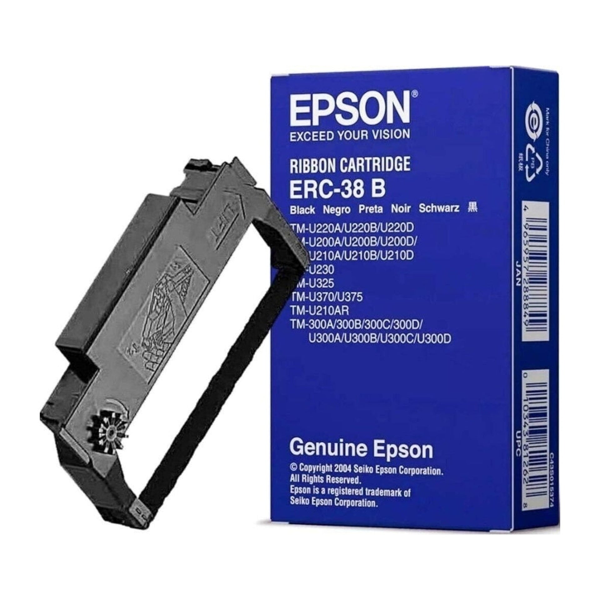 Epson cinta impresión negra ERC-38B para TM-U220