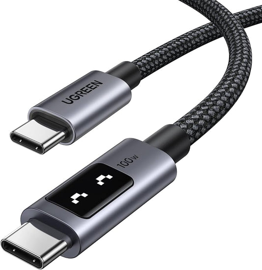 Cable UGREEN L509 Uno USB-C a USB-C de 2 metros para carga rápida PD 100W