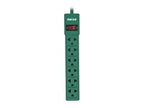 Forza Regleta Extension Verde 6 Tomas AC 110/220 V PS-001G