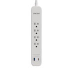 Forza protector voltaje 4 tomas + 1 usb-a c 500J wh