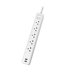 Forza protector de voltaje 5 tomas 2usb 5FT wh