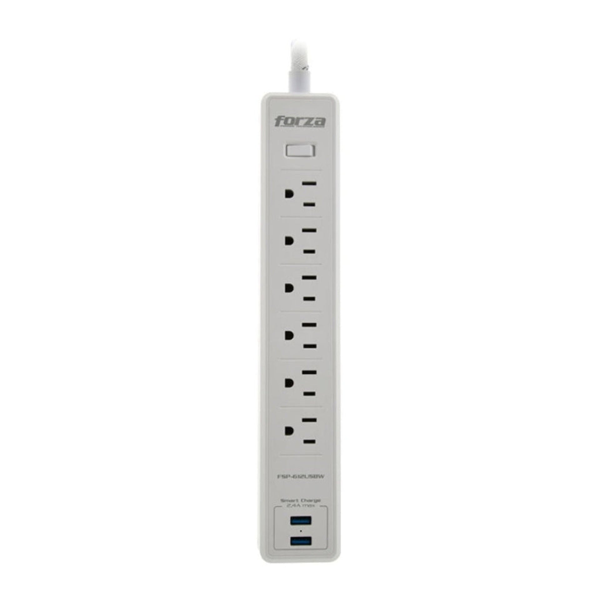 Forza protector de voltaje 6 tomas 2usb 5FT wh