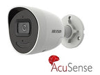 Hikvision Cámara Mini Bala 4MP AcuSense Luz Estroboscópica DS-2CD2046G2-IU/SL