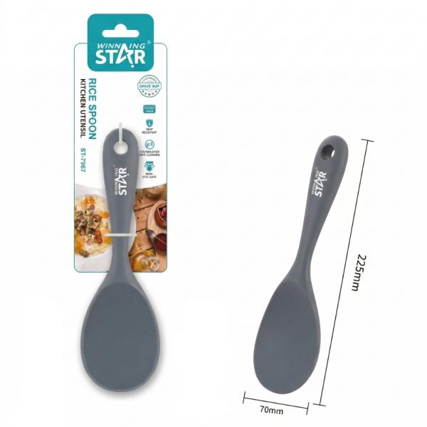 Winning Star cuchara arrocera ST-7567 silicona nylon Imagen secundaria del producto