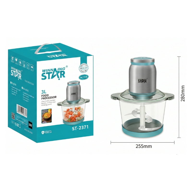 Winning Star Procesador De Alimentos 300W 3L ST-2371