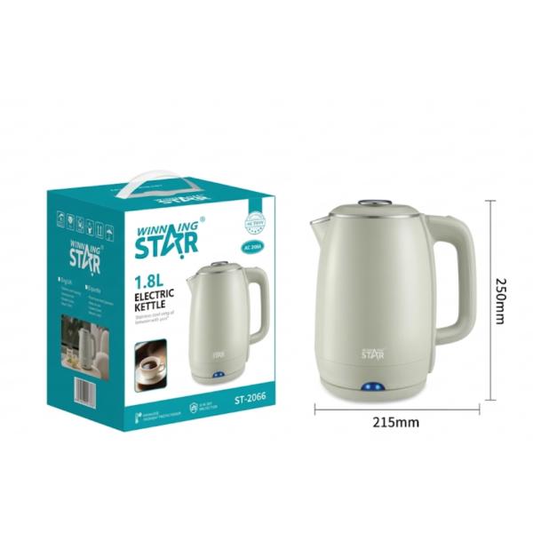 Hervidor eléctrico Winning Star ST-2066 1000W - 1.8l
