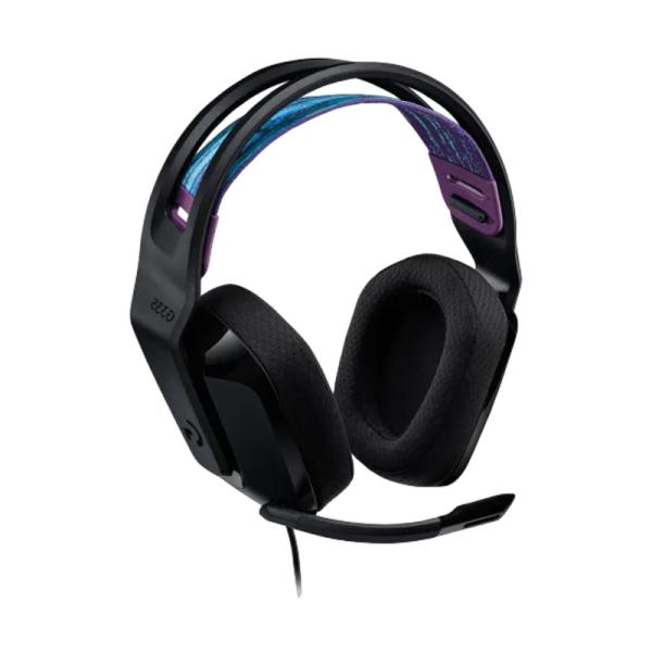 Headset Gaming Logitech G335 Alámbrico 3.5mm 981-000977 - Negro