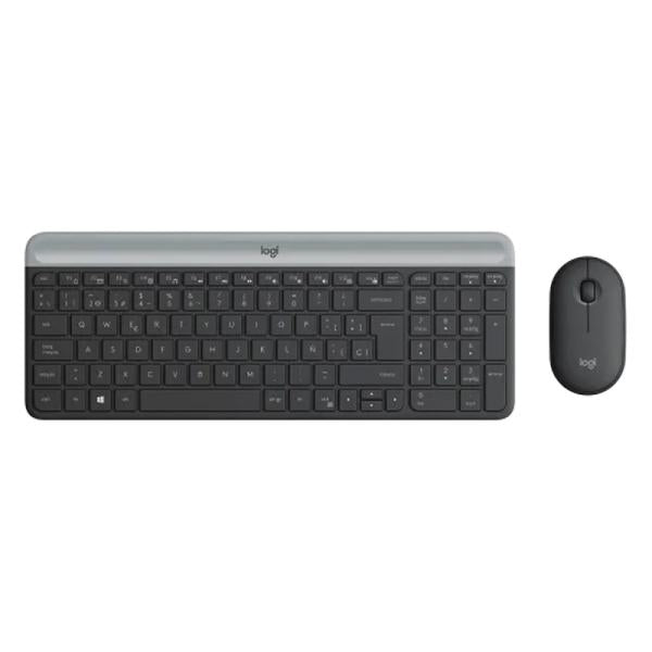 Logitech MK470 Combo Teclado y Mouse Inalambrico Slim