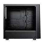 CASE GAMING RGB EAGLE WARRIOR TLALOC CG05R CG05RDRA001C MID TOWER SIN VENTILACIÓN INCLUIDA CON VIDRIO LATERAL Y TIRA RGB - NEGRO
