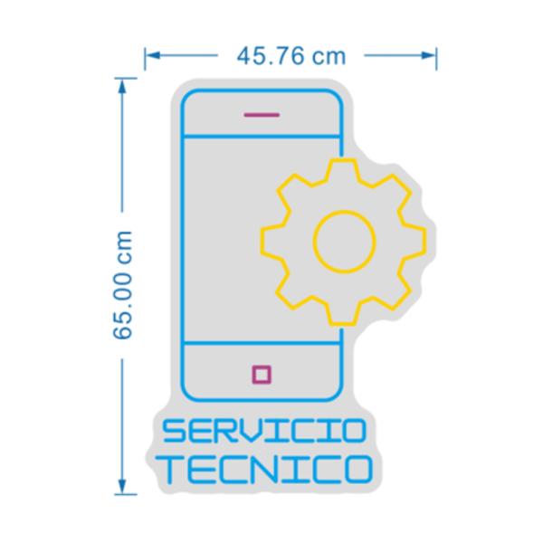 ROTULO LUZ NEON TIJERA/PEINE